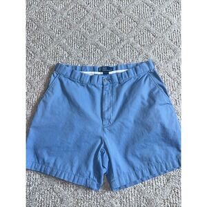 Mens Polo Ralph‎ Lauren Chino Short  34 Waist  Blue 5.5" Inseam - EUC